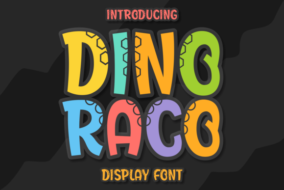 Dino Raco: A Playful Font for Creative Design