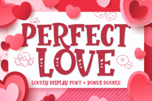 Perfect Love: A Charming Display Font for Romantic Branding